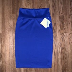 Royal Blue Lularoe Cassie Skirt (XS)